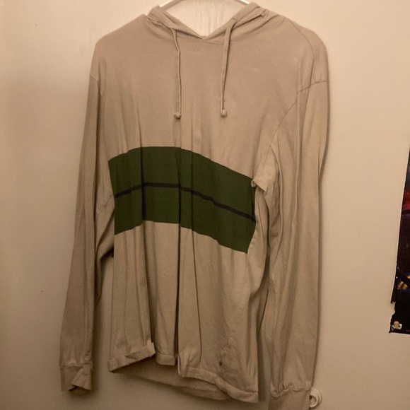 Katin Cream, Green stripe, thin blue line sweatshirt, original strings - Picture 1 of 3